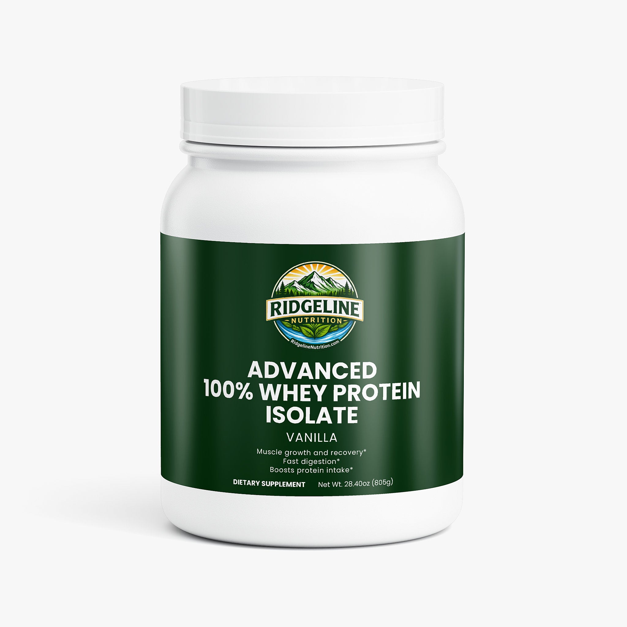 Advanced 100% Whey Protein Isolate (Vanilla)